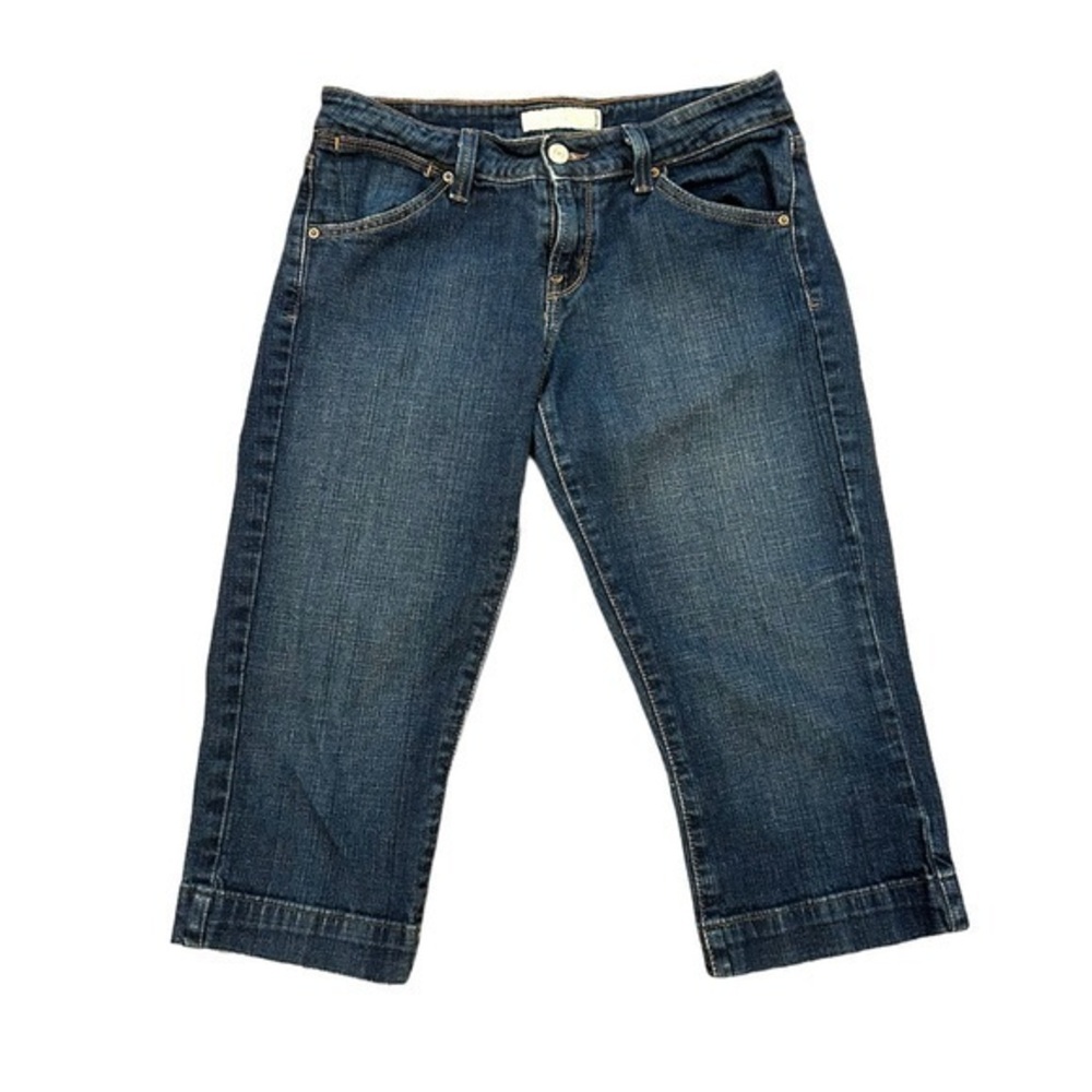 Levi's 545 stretch capri denim jeans